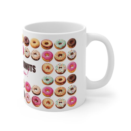 Indulge in Delight: Donut-Lover's Paradise 11oz Coffee Mug