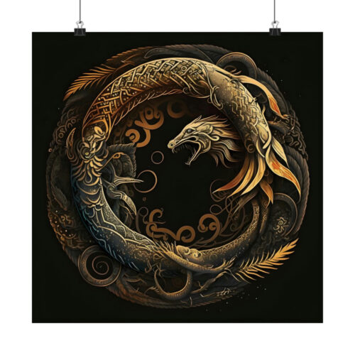 Ouroboros One - Matte Poster