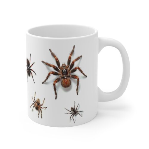 Nature is Scary: Spiders! Less Spiders 11oz Coffee Mug
