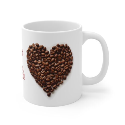 I Love Coffee (Image) - The Coffee-Lover's 11oz Coffee Mug