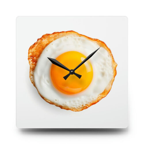 Fried Egg Wall Clock