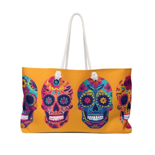 Weekender Bag - Decorated Skulls
