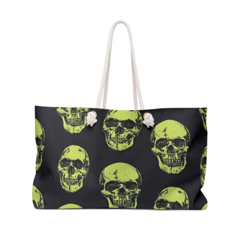 Weekender Bag - Yellow Skulls