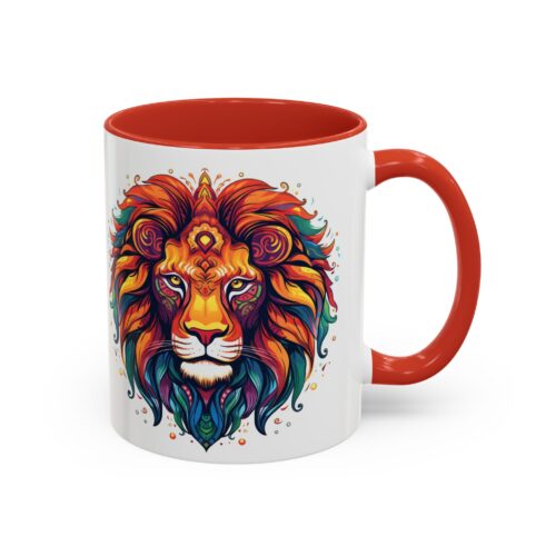 Signs of the Zodiac - Leo - 11oz & 15oz Accent Coffee Mug
