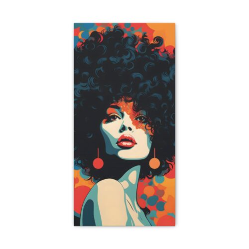 The Powerful Woman – Mythical Prophetess – Art Print on Matte Canvas