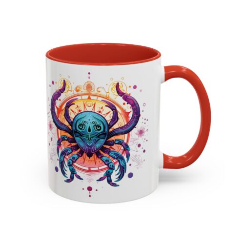 Signs of the Zodiac - Cancer - 11oz & 15oz Accent Coffee Mug