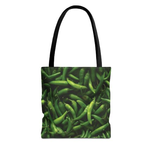Green Chili Tote Bag — Sturdy and Practical Grocery & Market Shopper