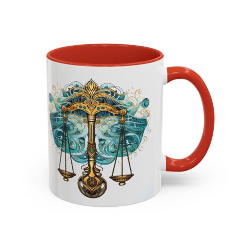 Signs of the Zodiac - Libra - 11oz & 15oz Accent Coffee Mug