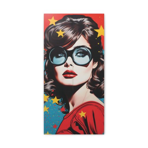The Powerful Woman – In Disguise – Art Print on Matte Canvas