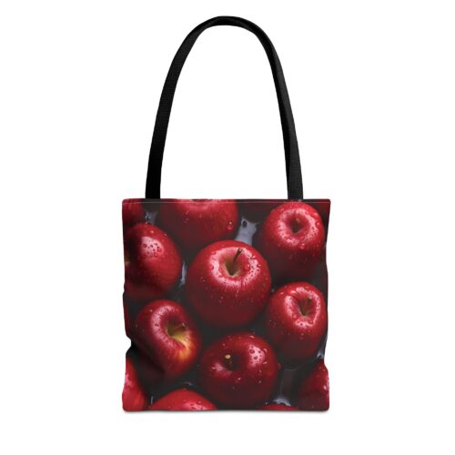 Red Apples Tote Bag -  Practical and Durable Shopping Tote