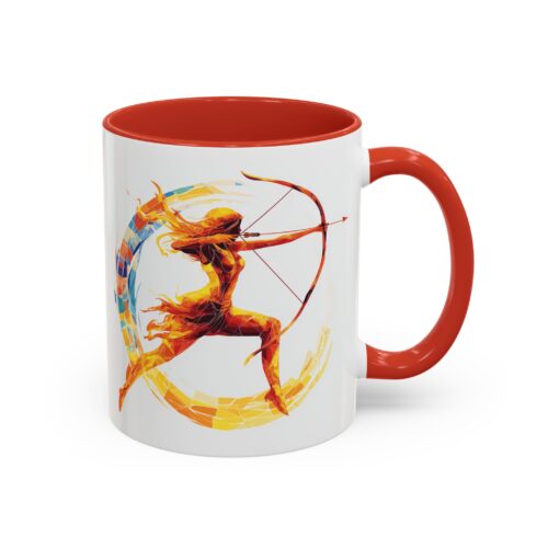 Signs of the Zodiac - Sagittarius - Accent Coffee Mug, 11oz & 15oz