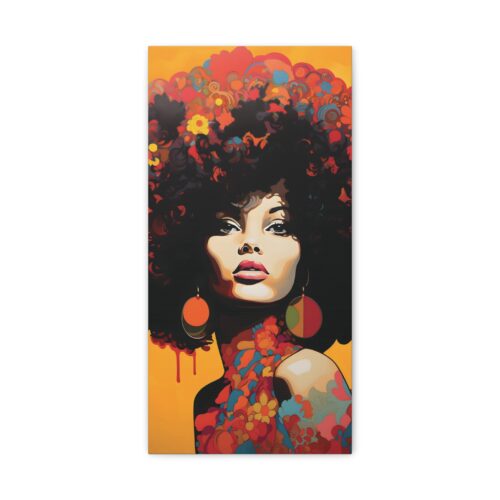 The Powerful Woman – Mystical Enchantress – Art Print on Matte Canvas