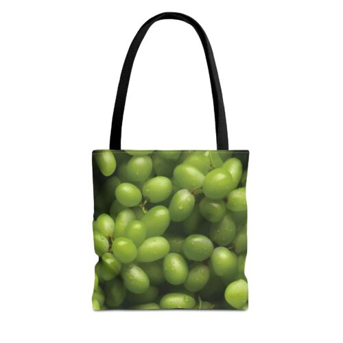 Green Grapes Tote Bag — A Perfect Picnic Companion or Day Trip Carryall