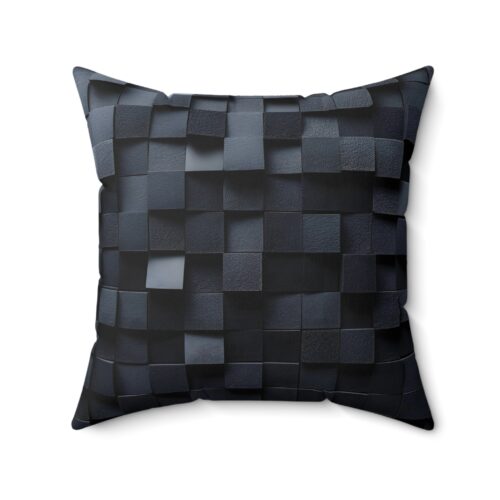 Cushion - Stone Cubes in shades of Grey