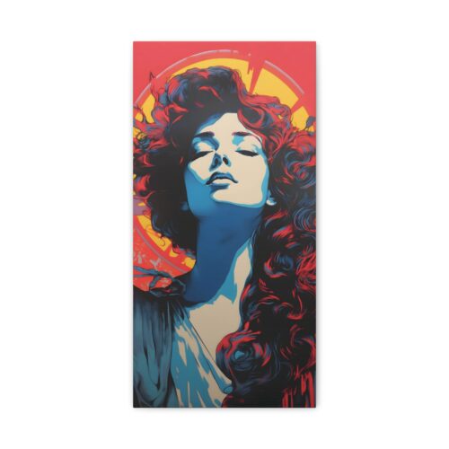 The Powerful Woman – Divine Goddess – Art Print on Matte Canvas