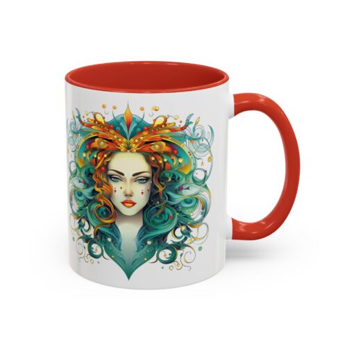 Signs of the Zodiac - Virgo - 11oz & 15oz Accent Coffee Mug