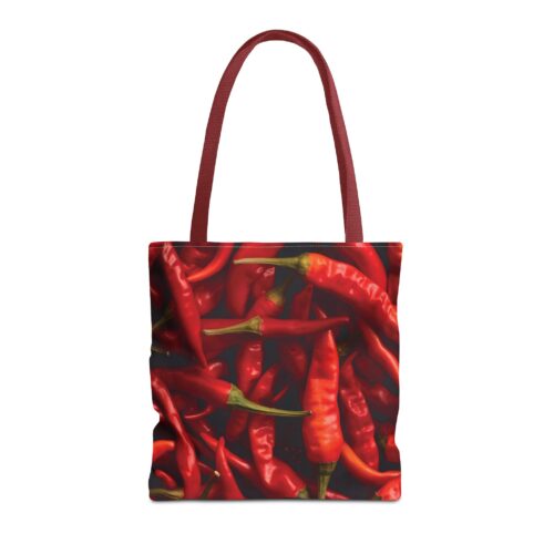 Red Chili Tote Bag — Sturdy and Practical Grocery & Market Shopper