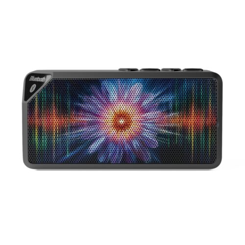Jabba Bluetooth Speaker — Floral Soundwave Portable Speaker for Music Lovers