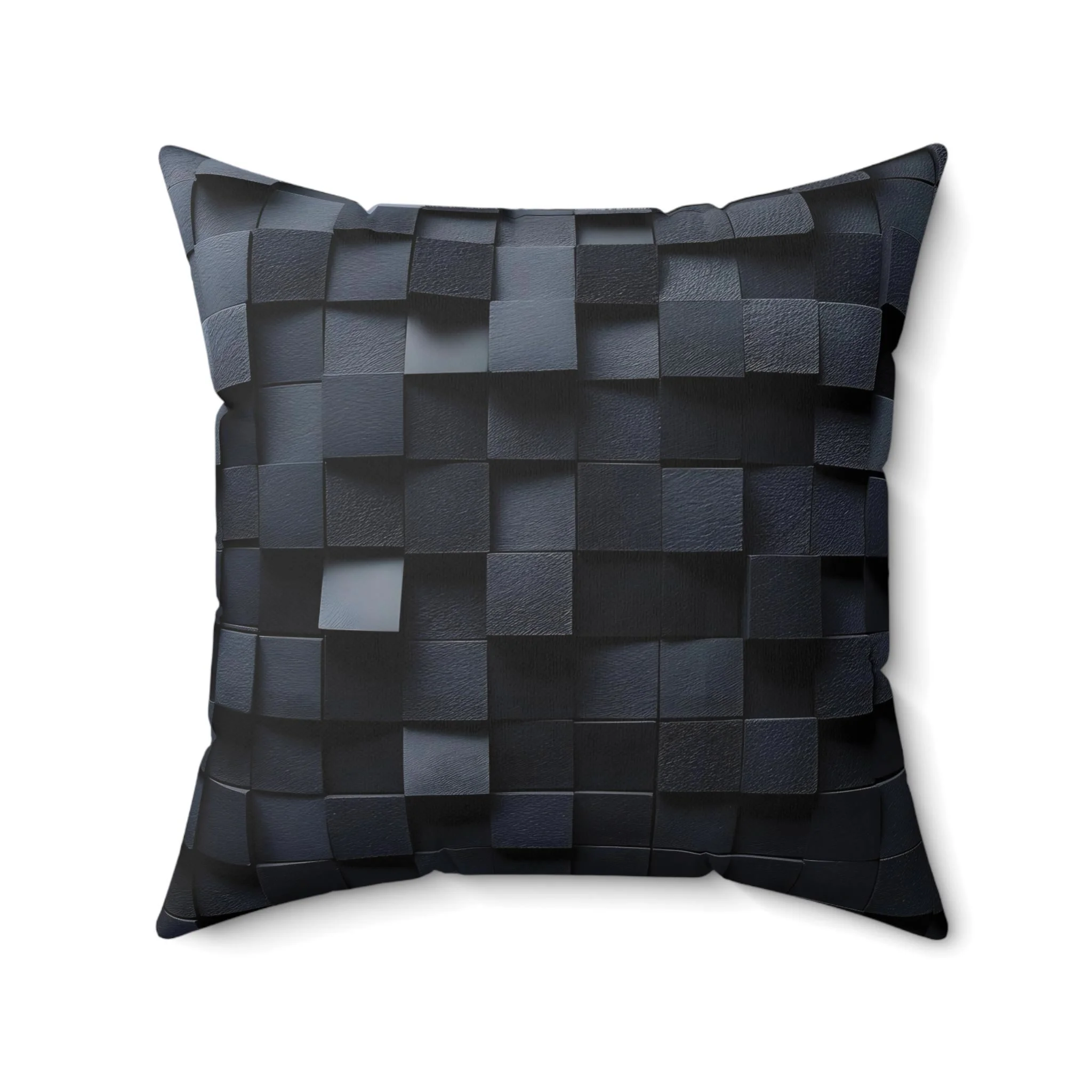 Cushion - Stone Cubes in shades of Grey